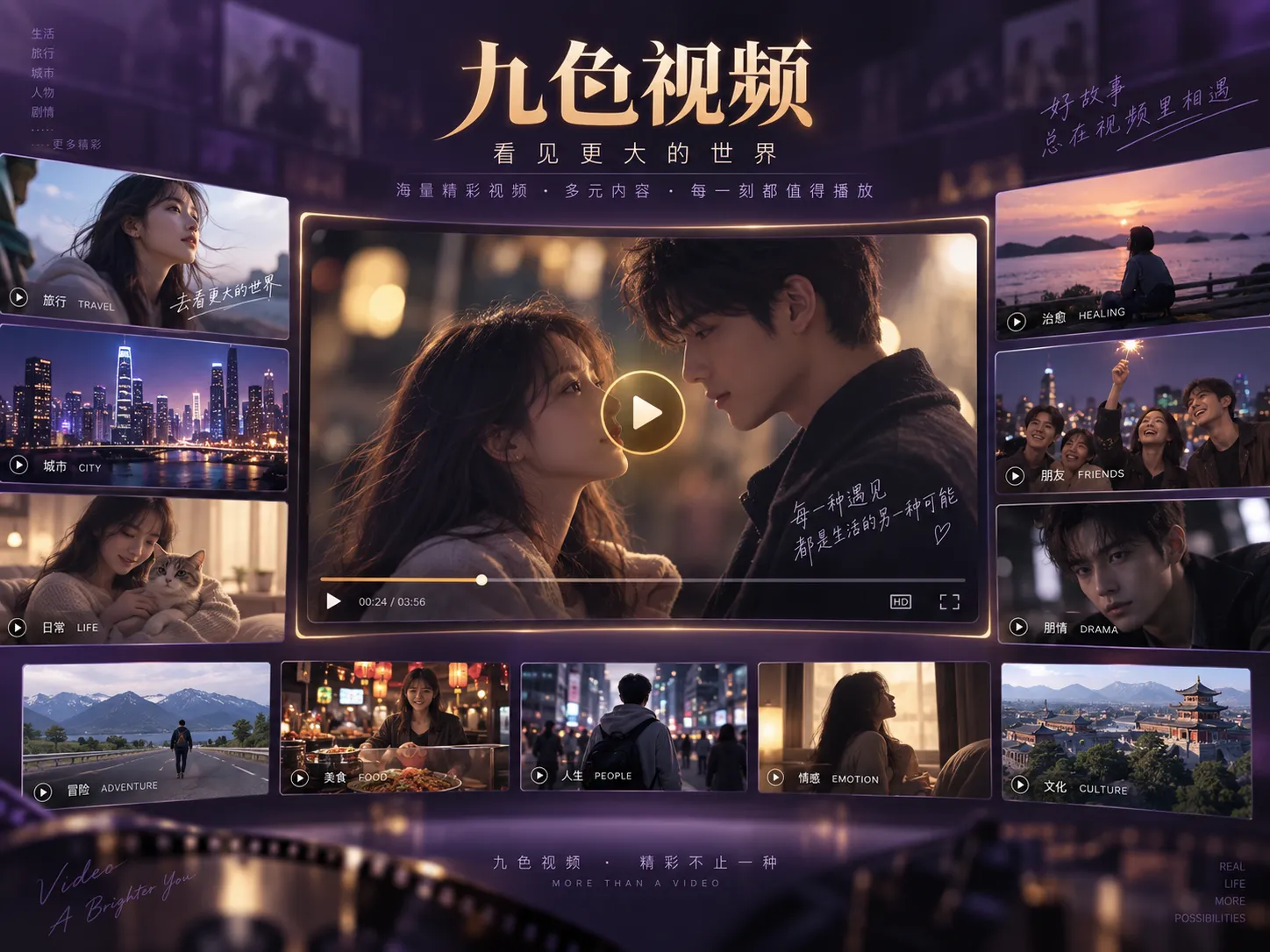 山线列车:穿行雾谷的移动视角视觉画面