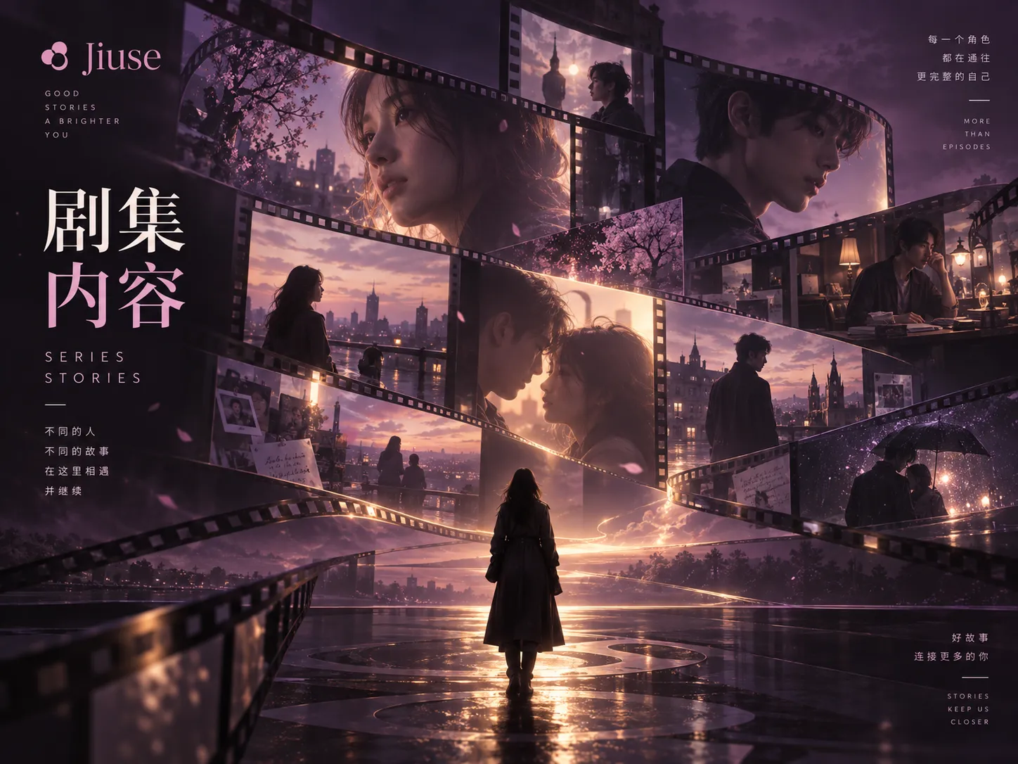 闭馆前的图书馆:安静空间与移动的人视觉画面